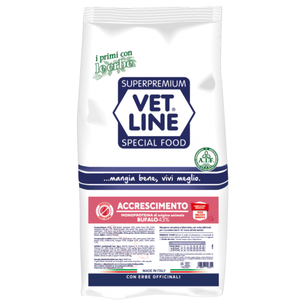 Vet Line Accrescimento - Bufalo - 3 Kg