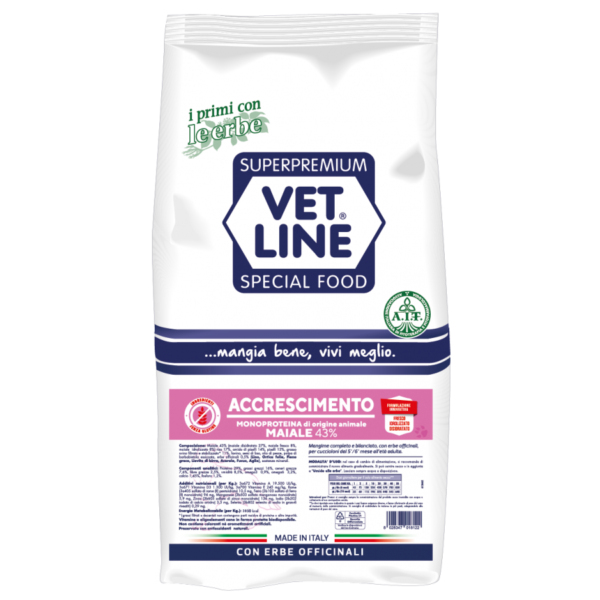 Vet Line Accrescimento - Maiale - 12,5 Kg