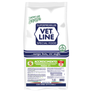 Vet Line Accrescimento - Pesce - 3 Kg