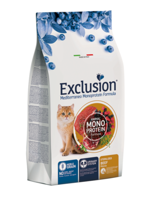 Exclusion Adult Sterilized - Manzo - 1.5 Kg