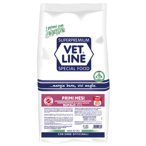 Vet Line Primi Mesi - Bufalo - 3 Kg