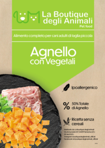 Crocchette Agnello con vegetali – La Boutique degli Animali