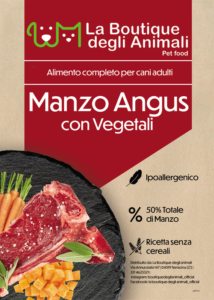 Crocchette Manzo Angus con vegetali – La Boutique degli Animali