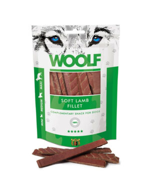 Woolf - strisce morbide di agnello - 100g